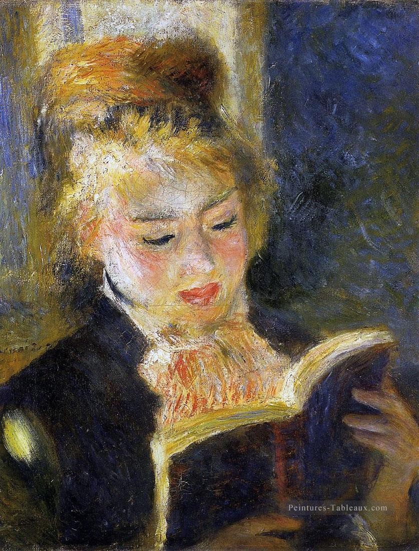 Femme lisant Pierre Auguste Renoir Peintures à l'huile